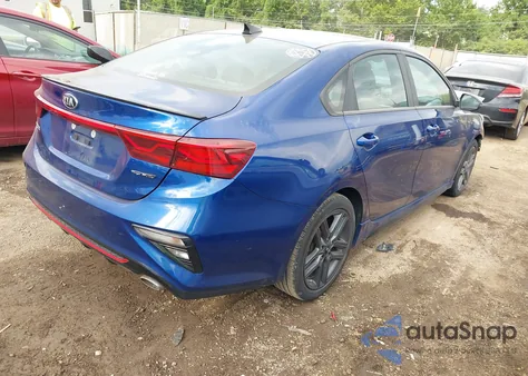 2021 Kia Forte Gt-Line из США, поврежденный, VIN 3KPF34AD3ME358006